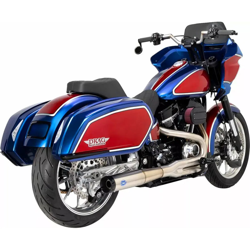 S&S SuperStreet 2-till-1 Avgassystem till Harley