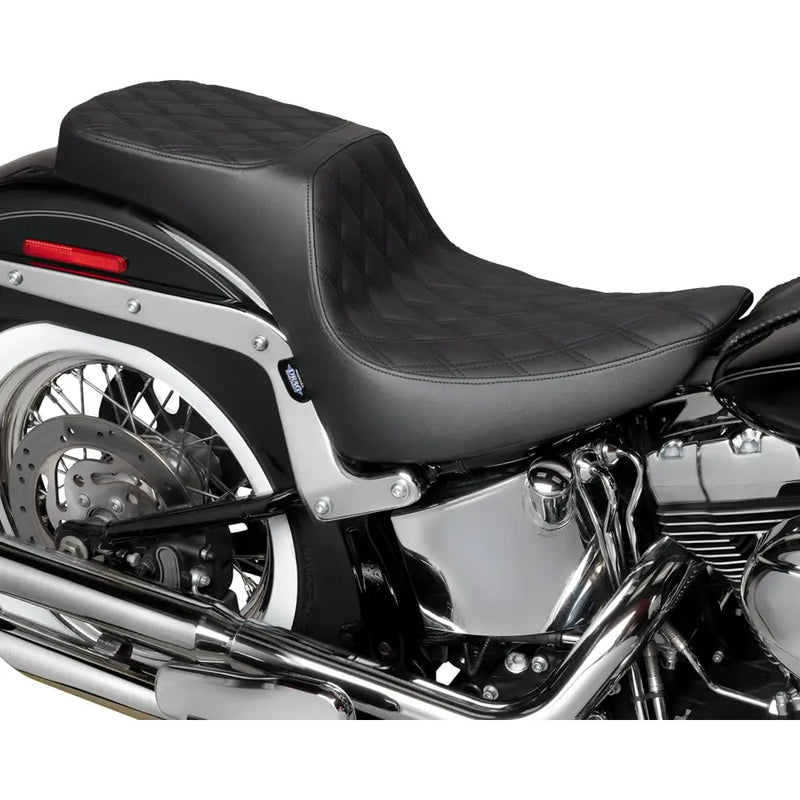 Drag Specialties Performance Predator 2-Up Sadel till Harley