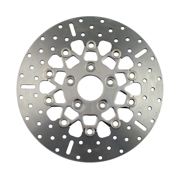 EBC 10-button Floater Rear Brake Disc for Harley 00-23 Softail (excl. FXSE) (11.5") / Polished