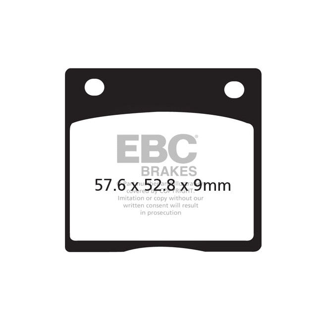 EBC Brake Pads Suzuki GS 1000 / ET / GT / GX 80-82 EBC V-Pad Semi Sintered Rear Brake Pads for Suzuki Customhoj