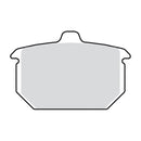 EBC Double H Sintered Brake Pads Rear for Harley 82-E87 XL Sportster (Replaces OEM: 44209-82A)