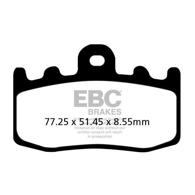 EBC Double-H Sintered Front Brake Pads for BMW HP2 Megamoto 07-10