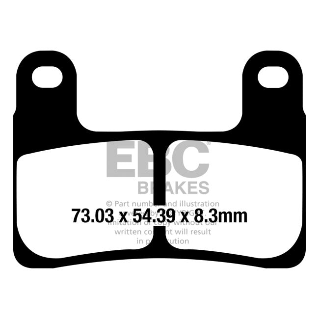 EBC Double-H Sintered Front Brake Pads for BMW R 1250 GS / R / RT 19-22