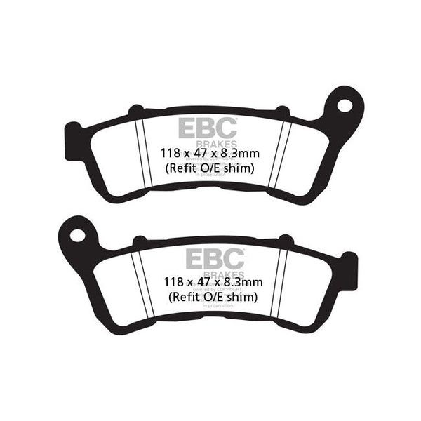 EBC Double-H Sintered Front Brake Pads for Honda CB 1000 R (ABS) 09-16