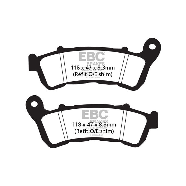 EBC Double-H Sintered Front Brake Pads for Honda CB 1000 R (ABS) 09-16