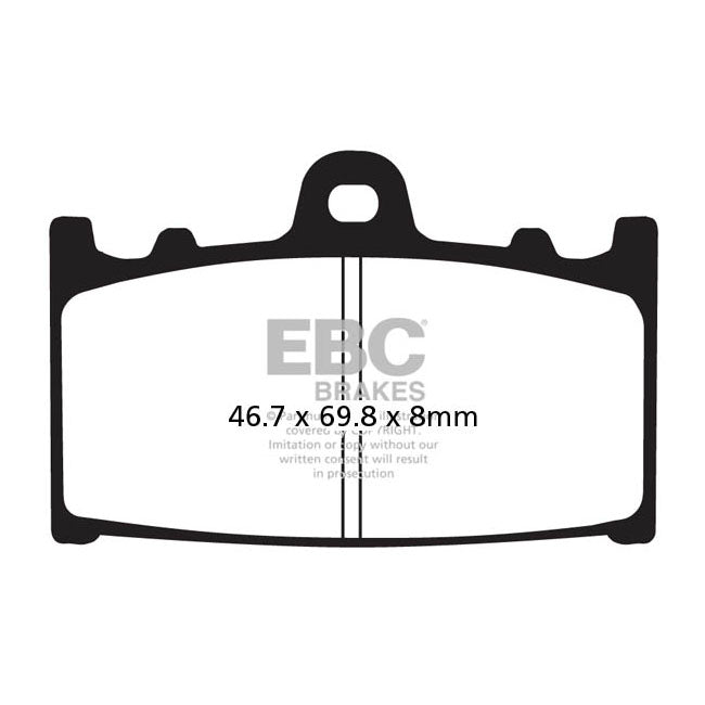 EBC Double-H Sintered Front Brake Pads for Kawasaki GPZ 900 R A7 90-96