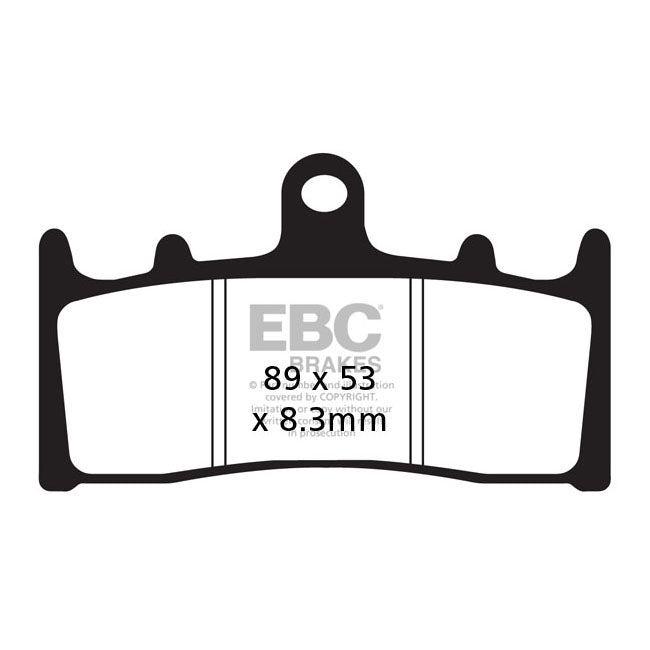 EBC Double-H Sintered Front Brake Pads for Kawasaki VN 1500 Mean Streak 02-04