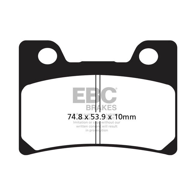 EBC Double-H Sintered Front Brake Pads for Yamaha FZR 1000 EX UP 91-93