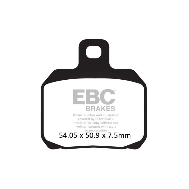 EBC Double-H Sintered Rear Brake Pads for Aprilia ETV 1000 Caponord / Rally 01-07