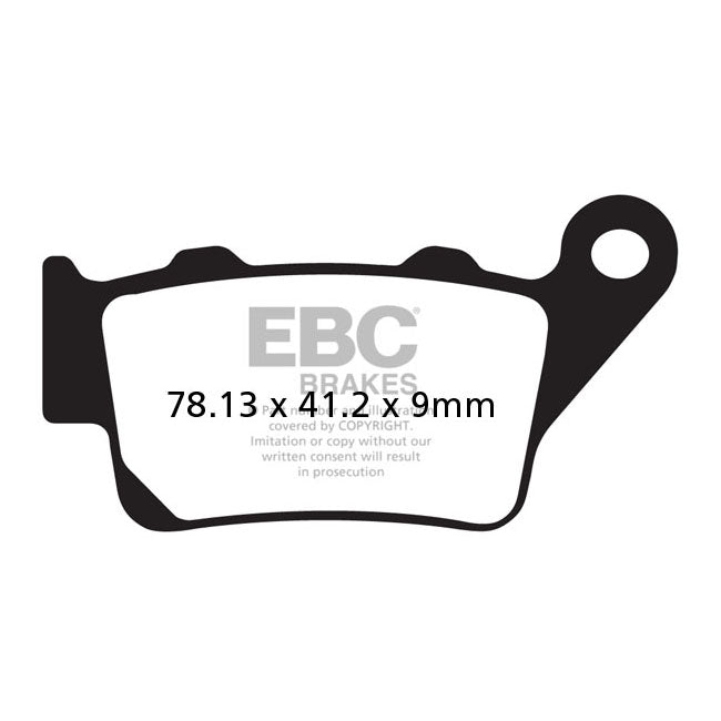 EBC Double-H Sintered Rear Brake Pads for Aprilia Pegaso 650 ie 01-04