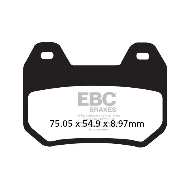 EBC Double-H Sintered Rear Brake Pads for BMW K1200 LT 97-09