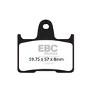 EBC Double-H Sintered Rear Brake Pads for Honda CB 1300 97-00