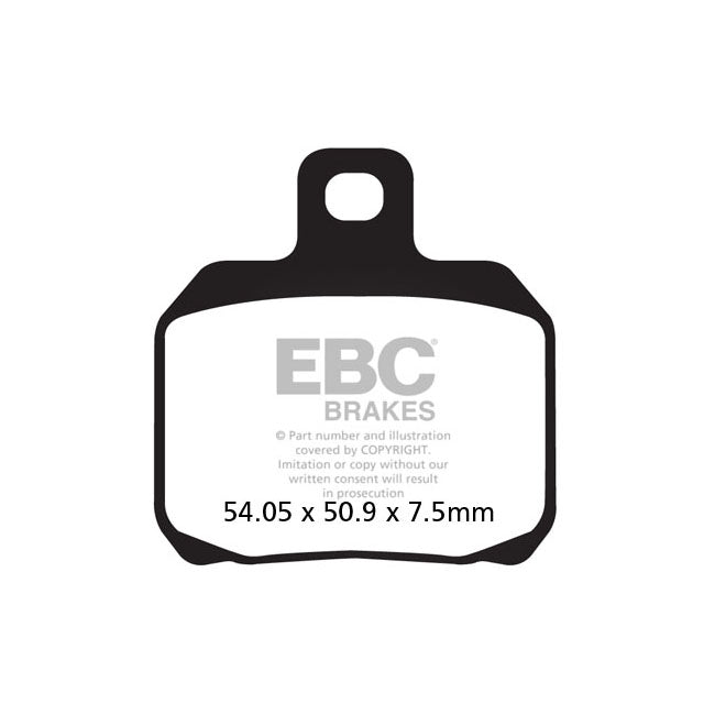 EBC Double-H Sintered Rear Brake Pads for MV Agusta 1000 Brutale 19-21