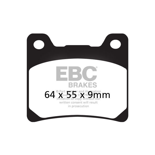 EBC Organic Front Brake Pads for Yamaha RD 500 LC 84-86