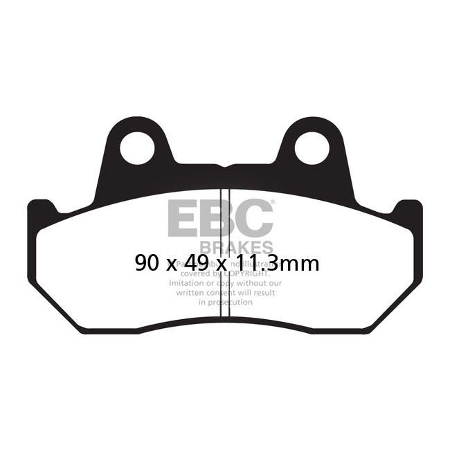 EBC Organic Rear Brake Pads for Honda CBR 600 F 87-90