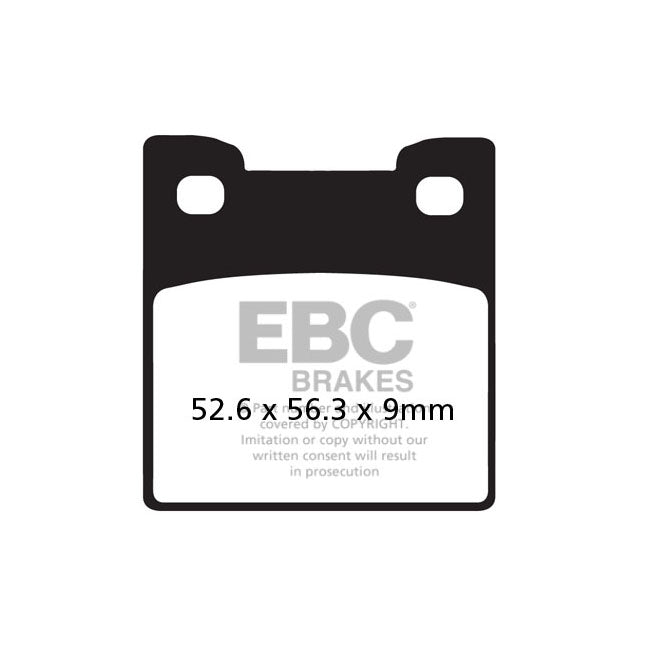 EBC Organic Rear Brake Pads for Suzuki RF 900 R 94-95