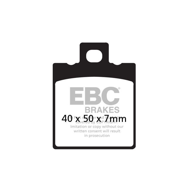 EBC Organic Rear Brake Pads for Yamaha SZR 660 96-97