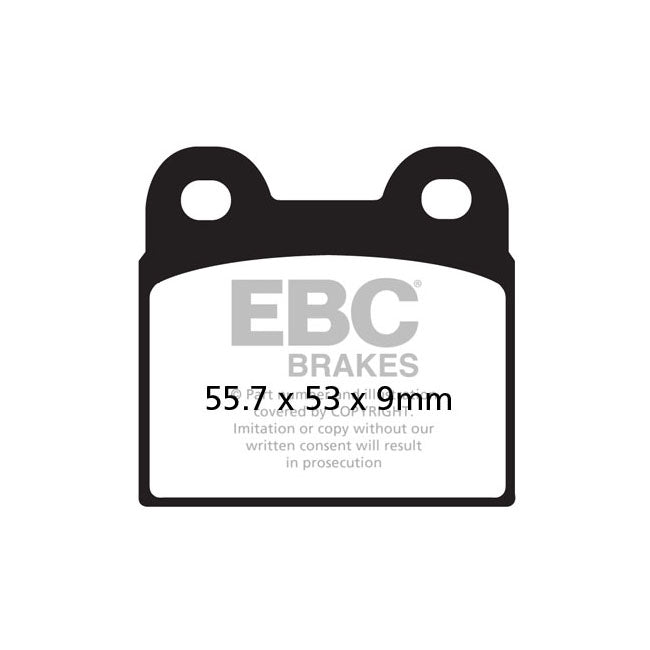 EBC V-Pad Semi Sintered Front Brake Pads for BMW R45 T 80-85