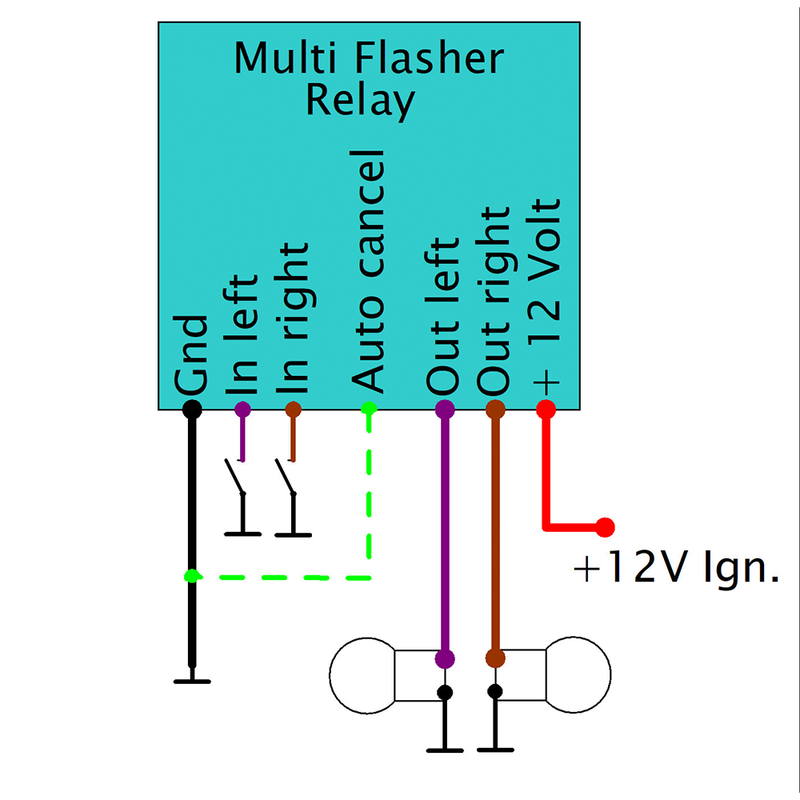 Elektronikbox Turn Signal Flasher Axel Joost Elektronik Multi Flasher Relay Customhoj