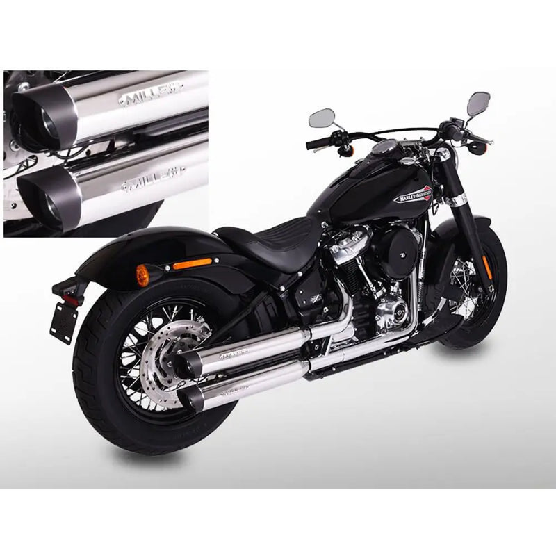 Miller Destiny Euro 5 Slip-On Ljuddämpare till Harley