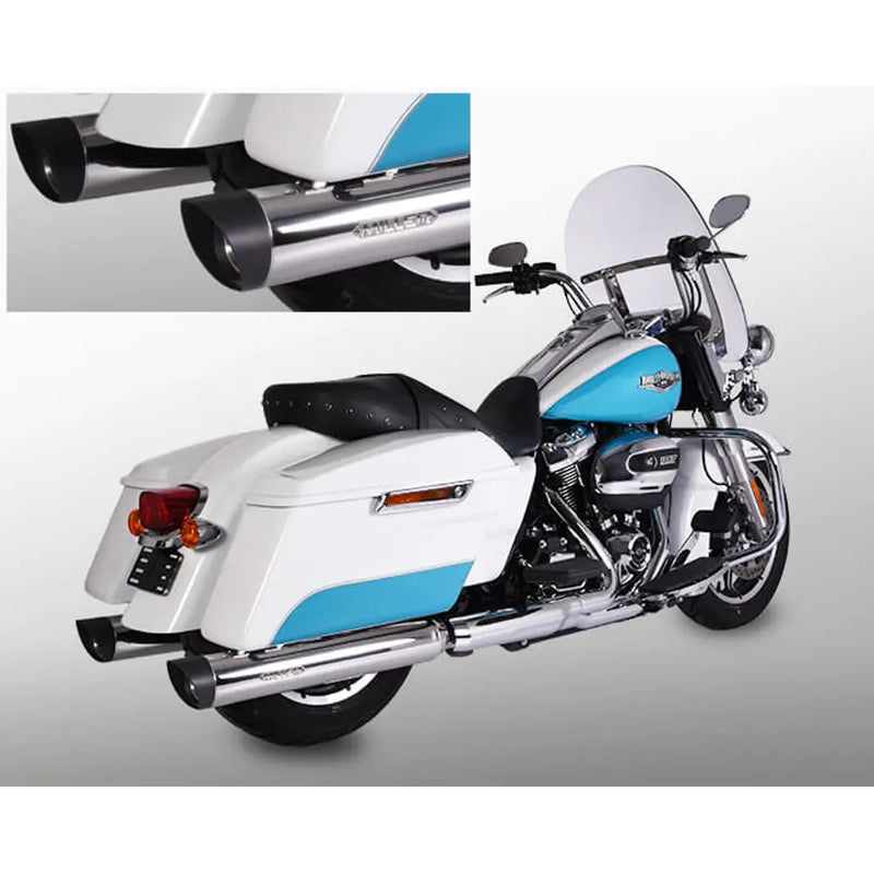 Miller Arlington Euro 4 Slip-On Ljuddämpare till Harley