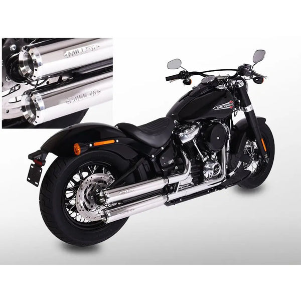 Miller Independence Euro 4 Slip-On Ljuddämpare till Harley