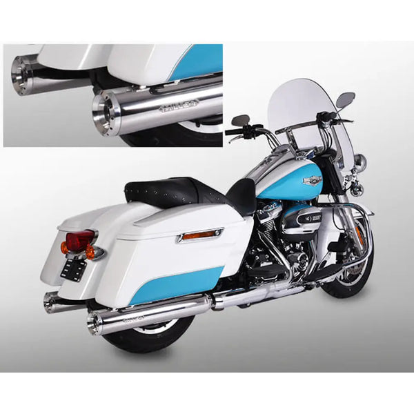 Miller Arlington Euro 4 Slip-On Ljuddämpare till Harley