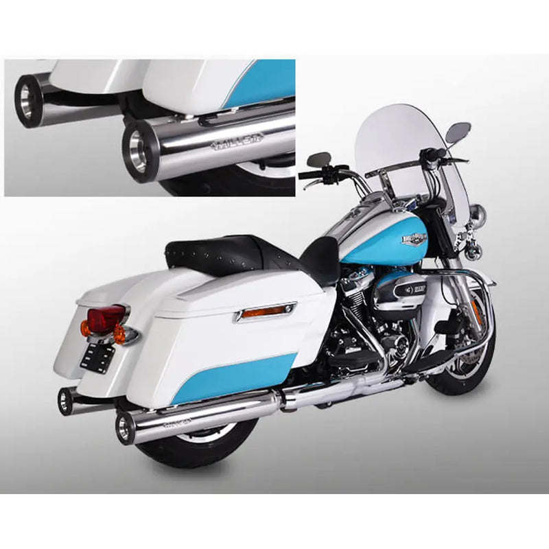 Miller Arlington Euro 4 Slip-On Ljuddämpare till Harley