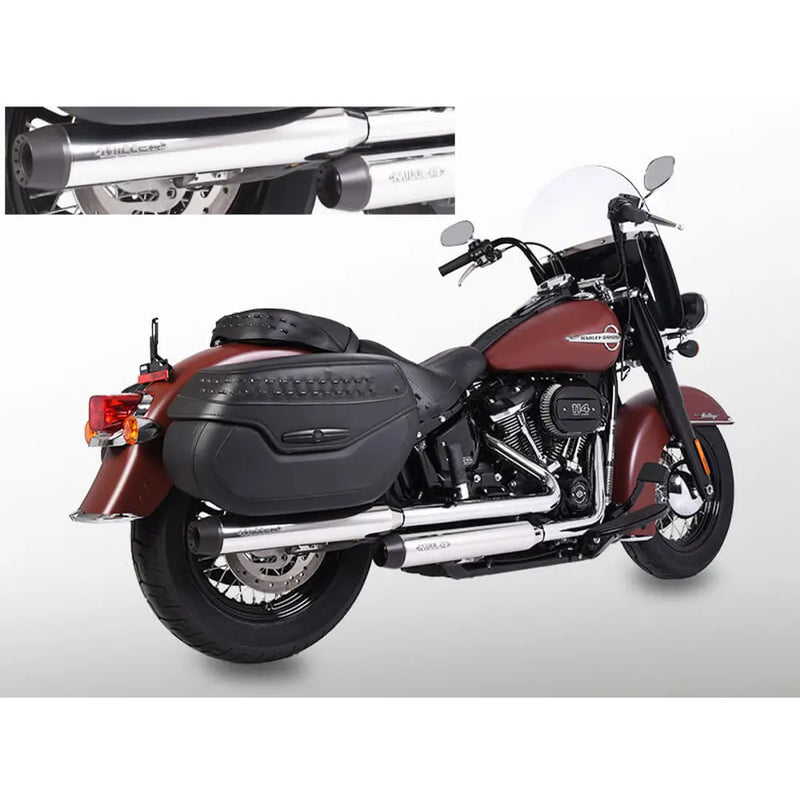 Miller Independence Euro 4 Slip-On Ljuddämpare till Harley