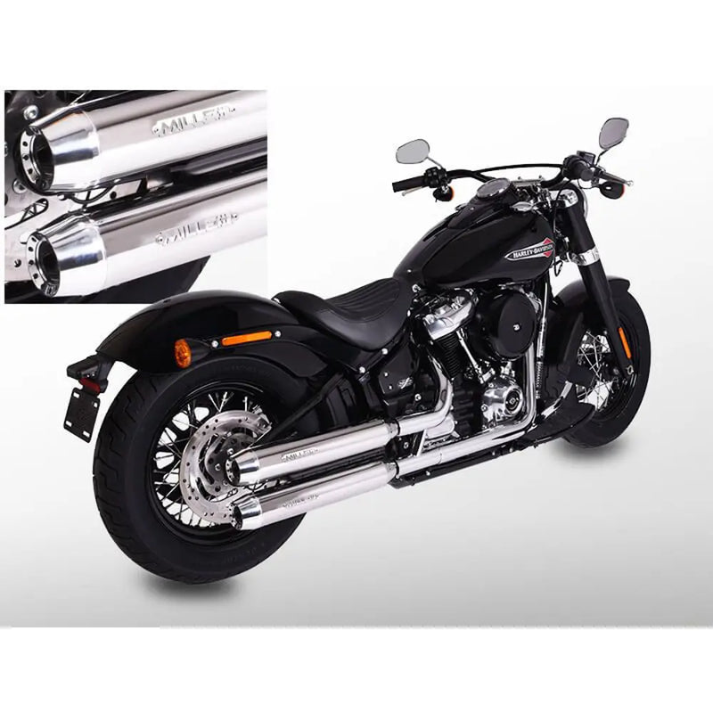 Miller Independence Euro 4 Slip-On Ljuddämpare till Harley
