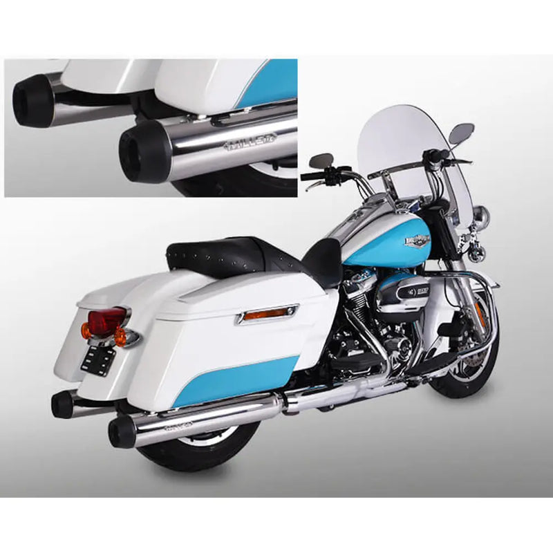 Miller Arlington Euro 4 Slip-On Ljuddämpare till Harley