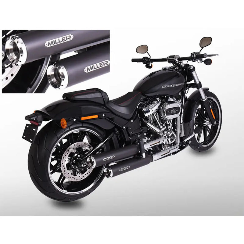 Miller Destiny Euro 5 Slip-On Ljuddämpare till Harley