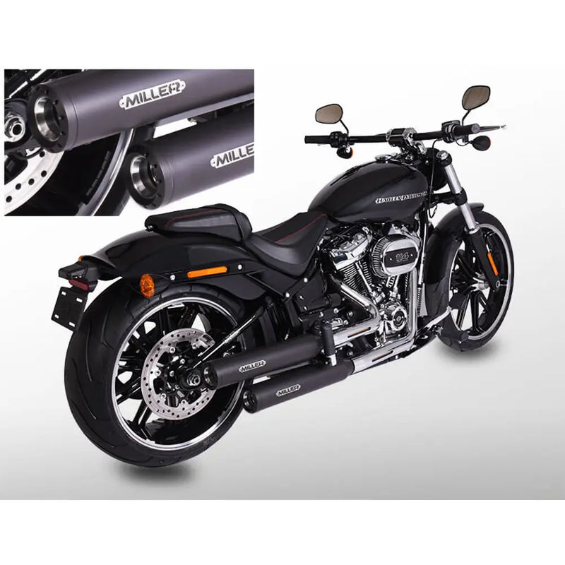 Miller Destiny Euro 5 Slip-On Ljuddämpare till Harley