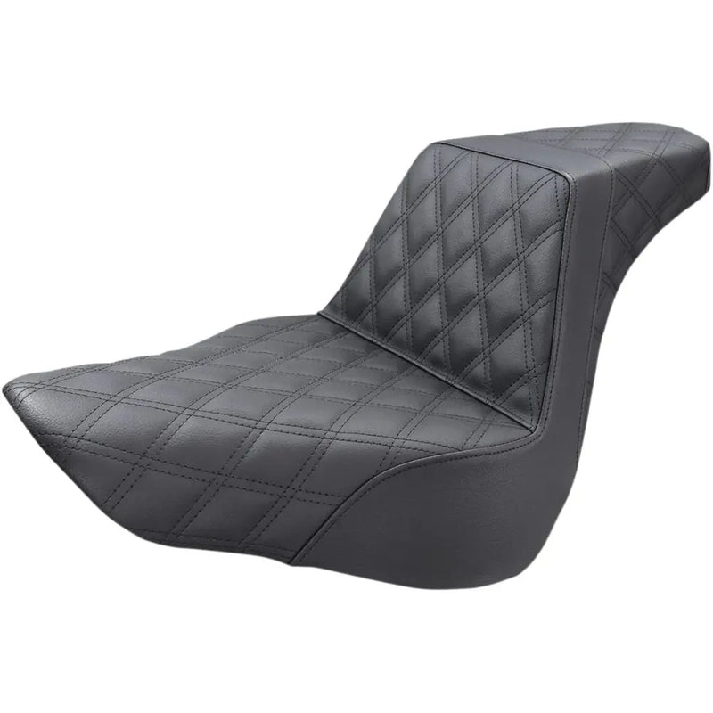 Saddlemen Step-Up Lattice Stitch Sadel till Harley