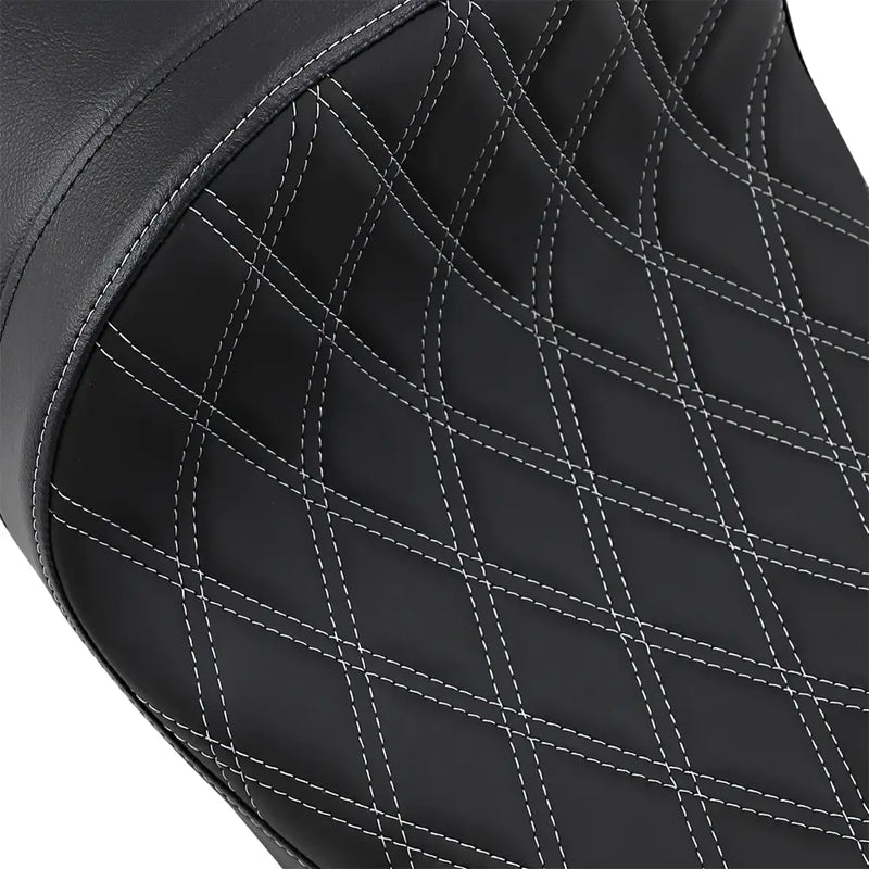 Drag Specialties EZ-ON Low Profile Forward Solo Sadel till Harley