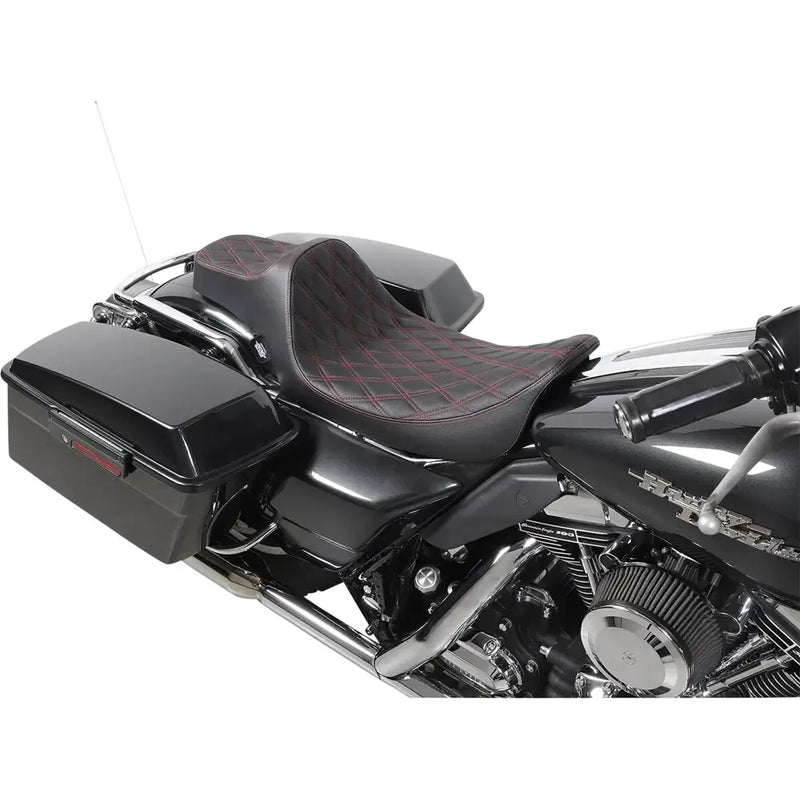 Drag Specialties Predator III Extended Reach Sadel till Harley 