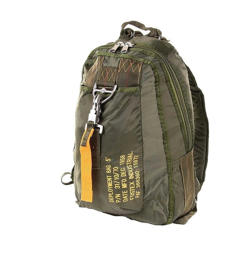 Fostex Army Parachute Backpack Green  - Customhoj