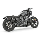 Freedom Performance Radical Radius Straight Star Exhaust for Harley 22-25 Nightster RH975 / S / Black / Chrome  - Customhoj