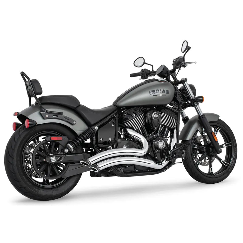 Freedom Performance Sharp Curve Radius Exhaust for Indian 22-25 Chief / Chrome  - Customhoj