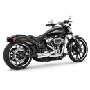 Freedom Performance Shorty American Outlaw 2-into-1 Exhaust for Harley 18-25 Softail (read note) / Chrome / Chrome  - Customhoj