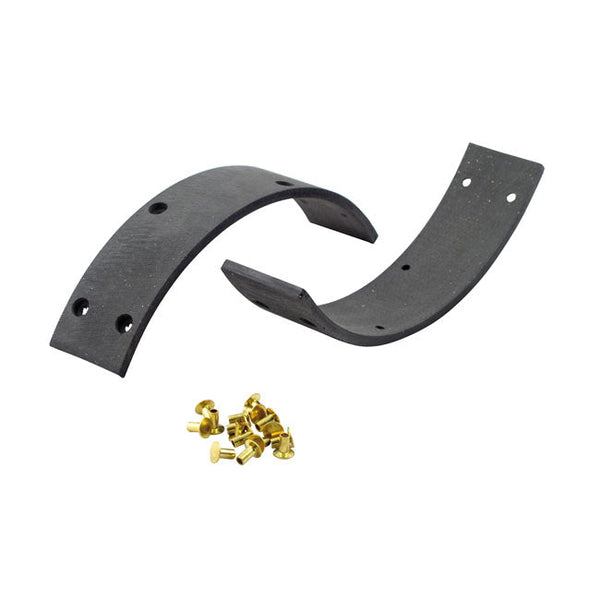 Front Brake Linings for Harley 49-71 FL (Replaces 44432-54A)