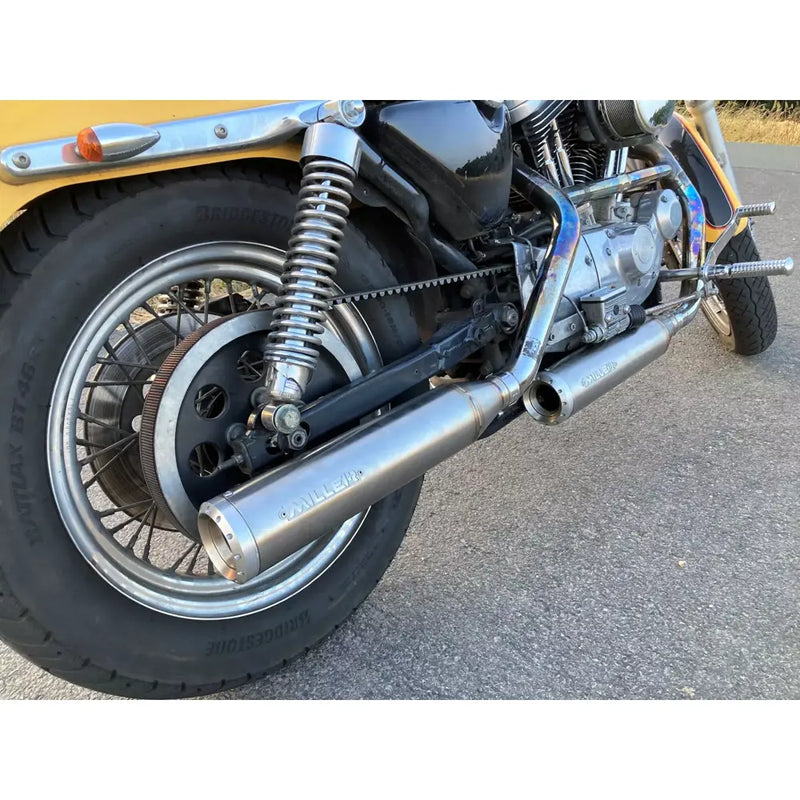 Miller Silverado Euro 2/3/4 Slip-On Ljuddämpare till Harley