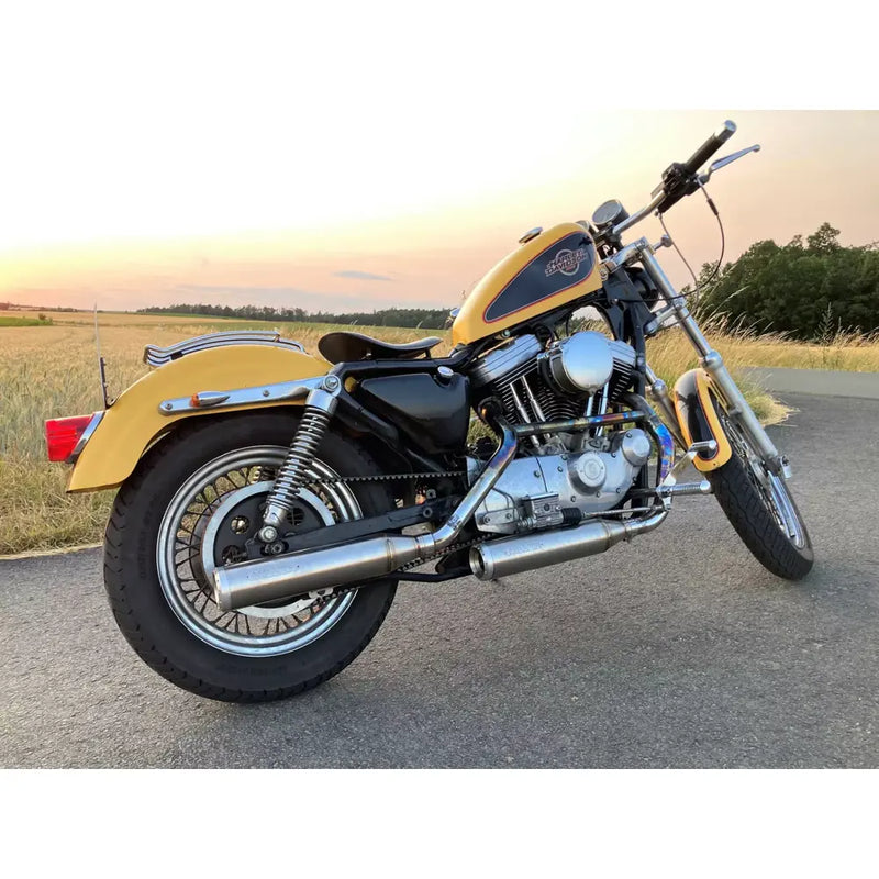Miller Silverado Euro 2/3/4 Slip-On Ljuddämpare till Harley