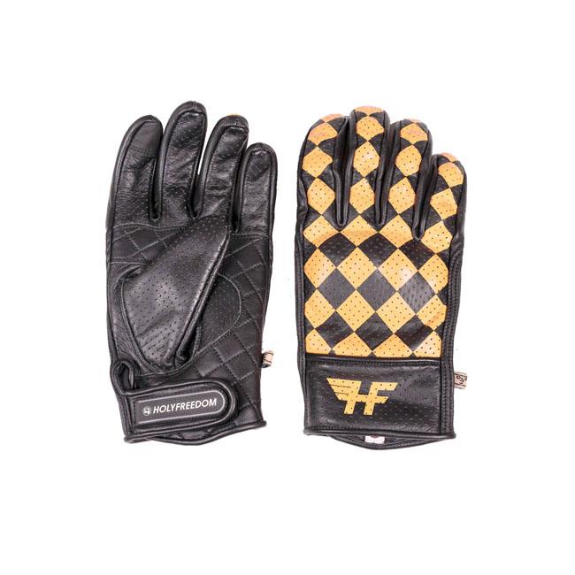 Holy Freedom Gloves Black/Yellow / S - 8 Holy Freedom Bullit 2021 Motorcycle Gloves Customhoj