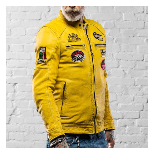 Holy Freedom Protective Jacket Yellow / M Holy Freedom Zero EVO Motorcycle Jacket Customhoj