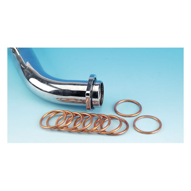 James Copper Crush Ring Exhaust Gasket for Harley  - Customhoj