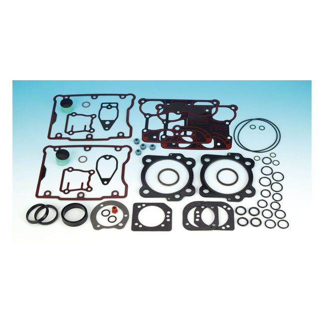 James Top End Gasket Kit for Harley Twin Cam 99-04 99-04 Twin Cam 88 to 95" (3-7/8" big bore) / MLS kit (0.040")