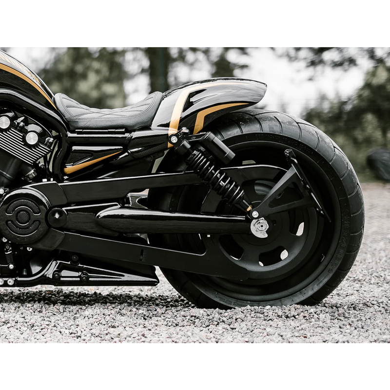 Killer Custom Side Mount License Plate Bracket for Harley