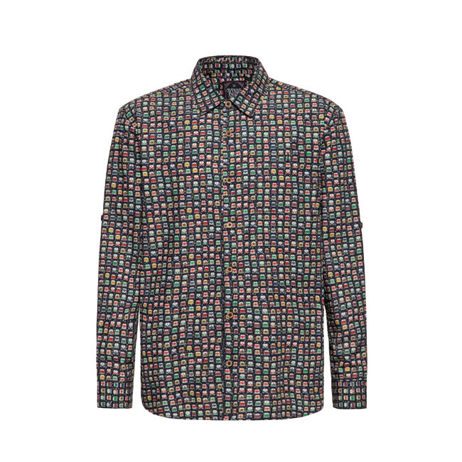 King Kerosin AOP Shirt Black / S  - Customhoj