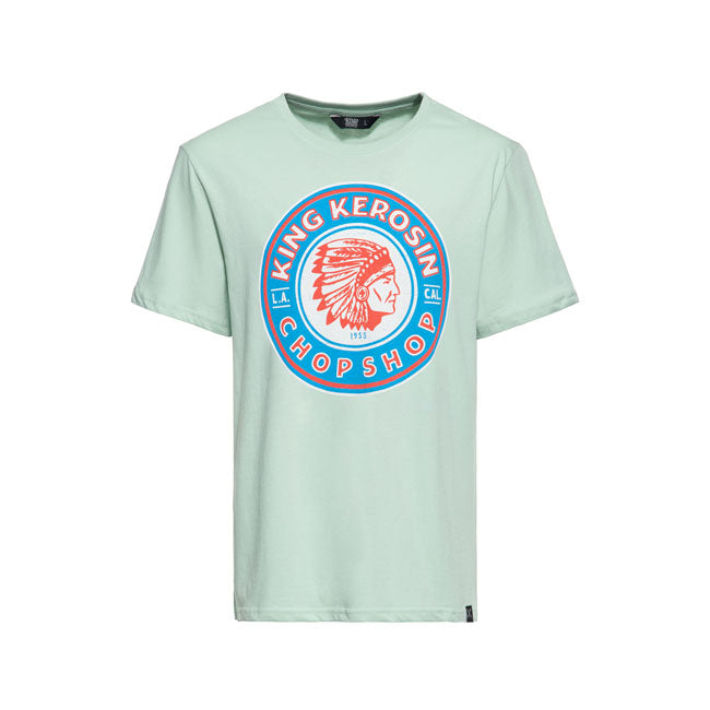 King Kerosin Chop Shop T-Shirt Mint / S